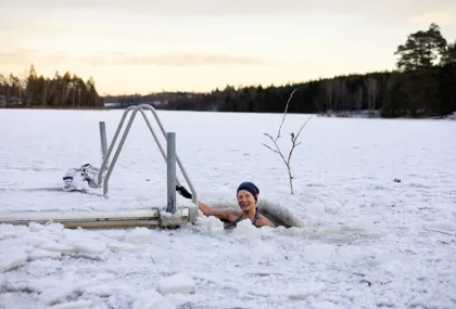 Winter swimming