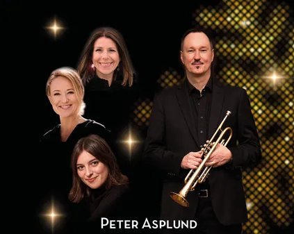 Image illustrating Julkonsert Med Gislaved Storband och Peter Asplund