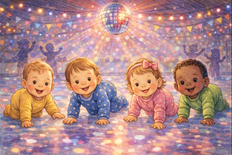 Bild som illustrerar Babydisco