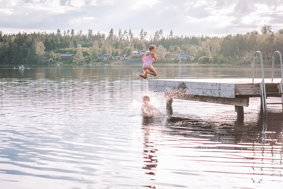 Image illustrating Budget holiday for families with children