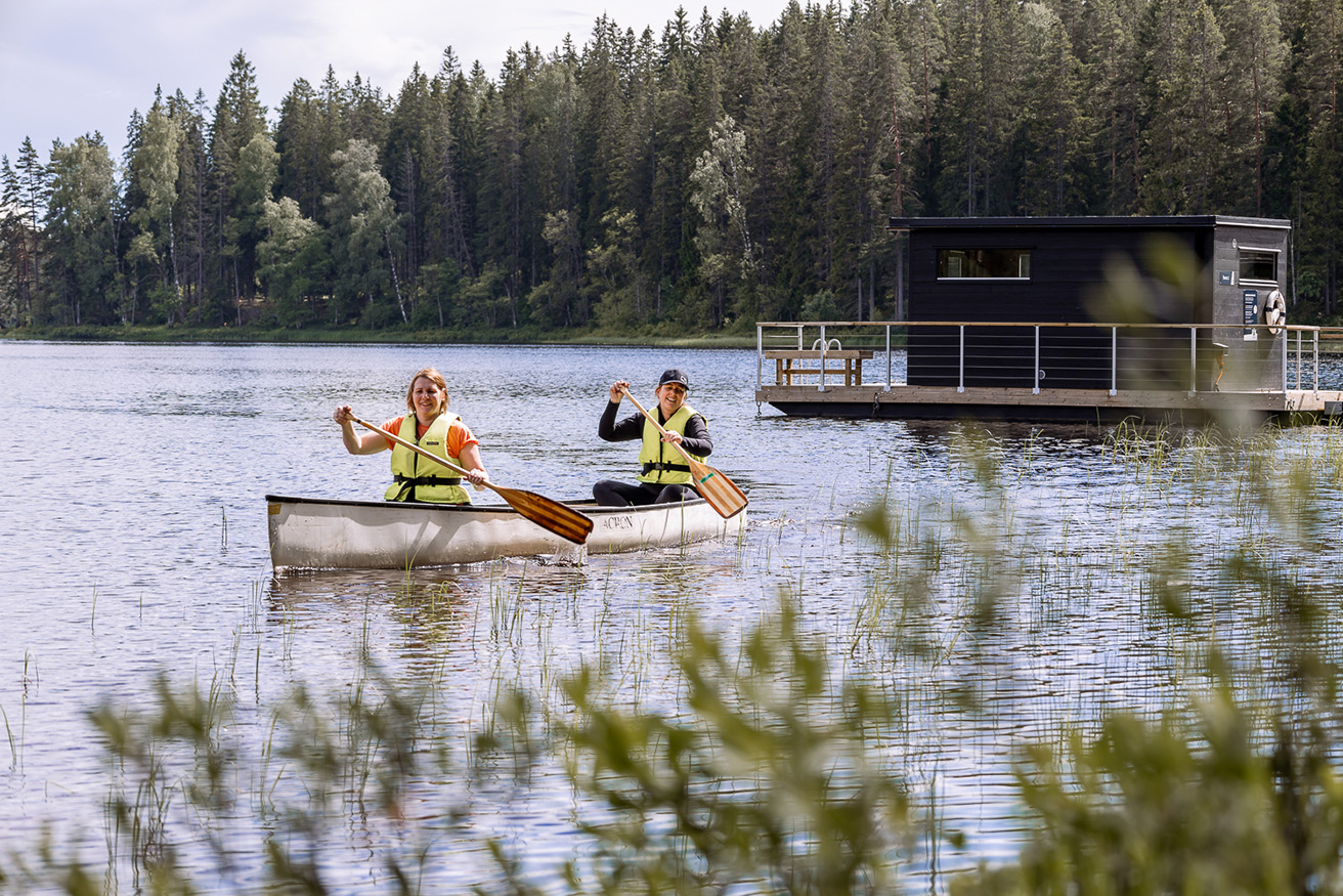 Set out across lakes