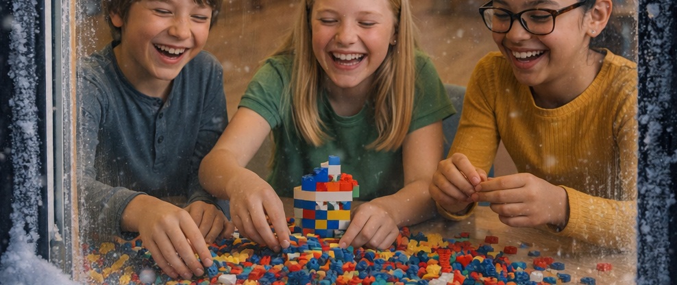 Bild som illustrerar Sportlov+lego=sant!