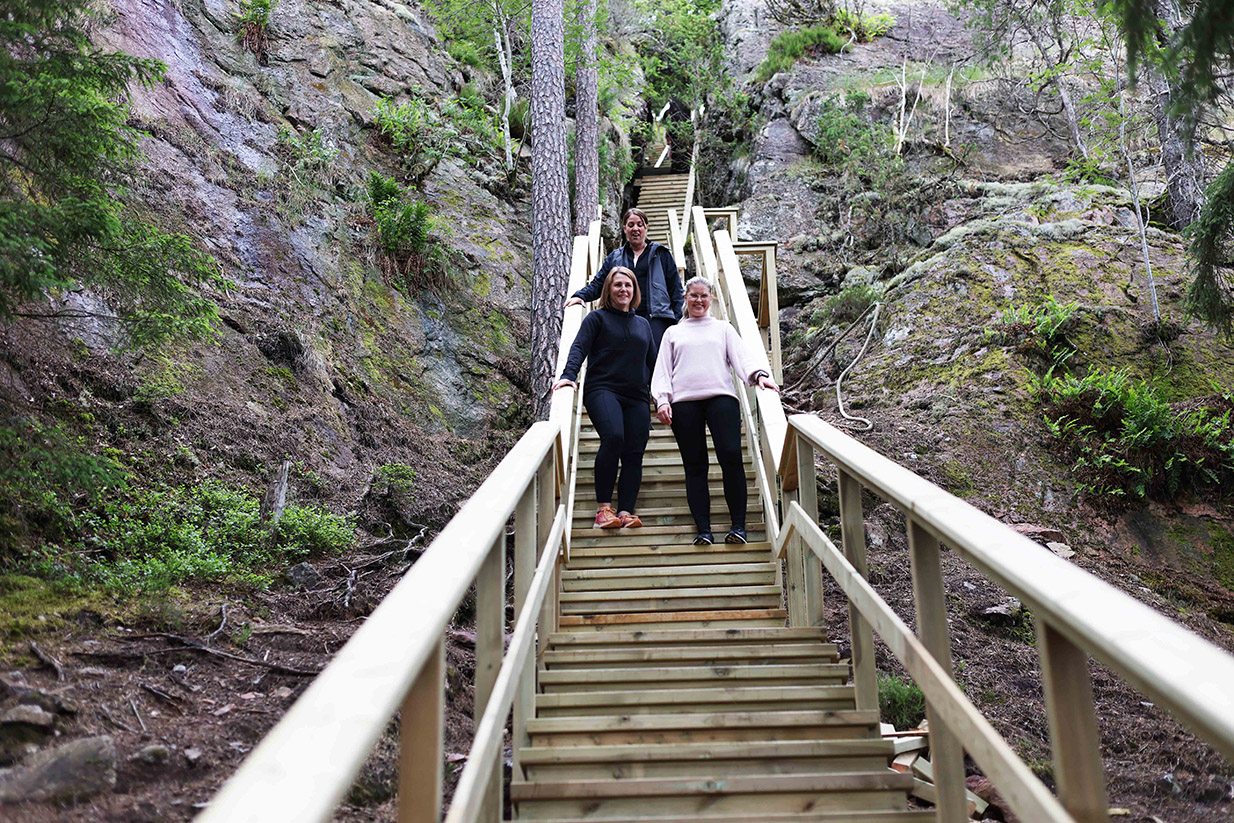 Vandringsleder runt Isaberg