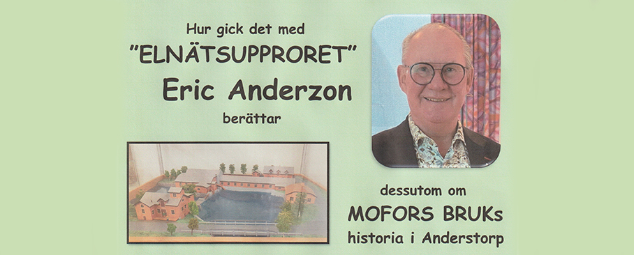 Bild som illustrerar Berättarkväll med Eric Anderzon