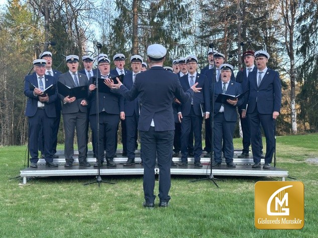 Image illustrating Valborgsfirande med Gislaveds Manskör