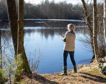 Image illustrating Fiskekort Och Utrustning