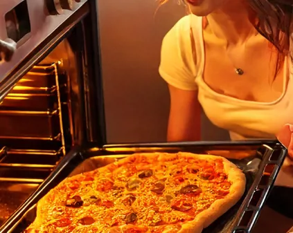 Bild som illustrerar Baka Pizza