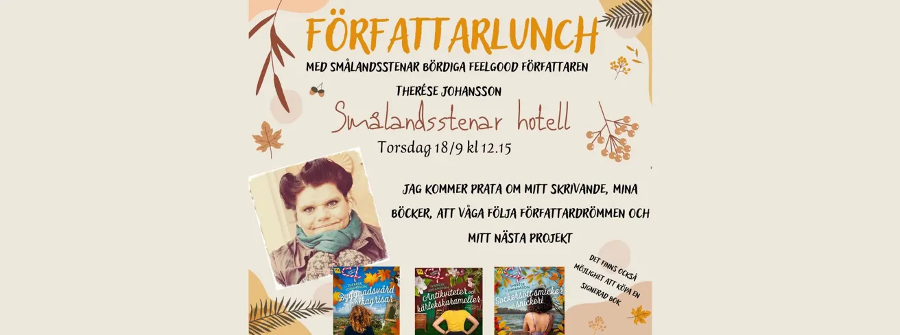 Bild som illustrerar F Rfattarlunch Kopiera