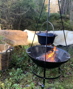 Vandra och lev vildmarksliv på Gislavedsleden