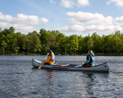 Image illustrating Vandra Och Paddal I Fegen 1