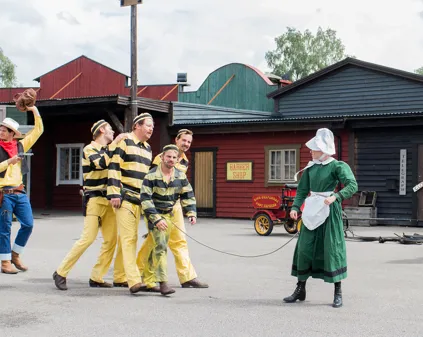 Bild som illustrerar Lucky Luke & Daltons