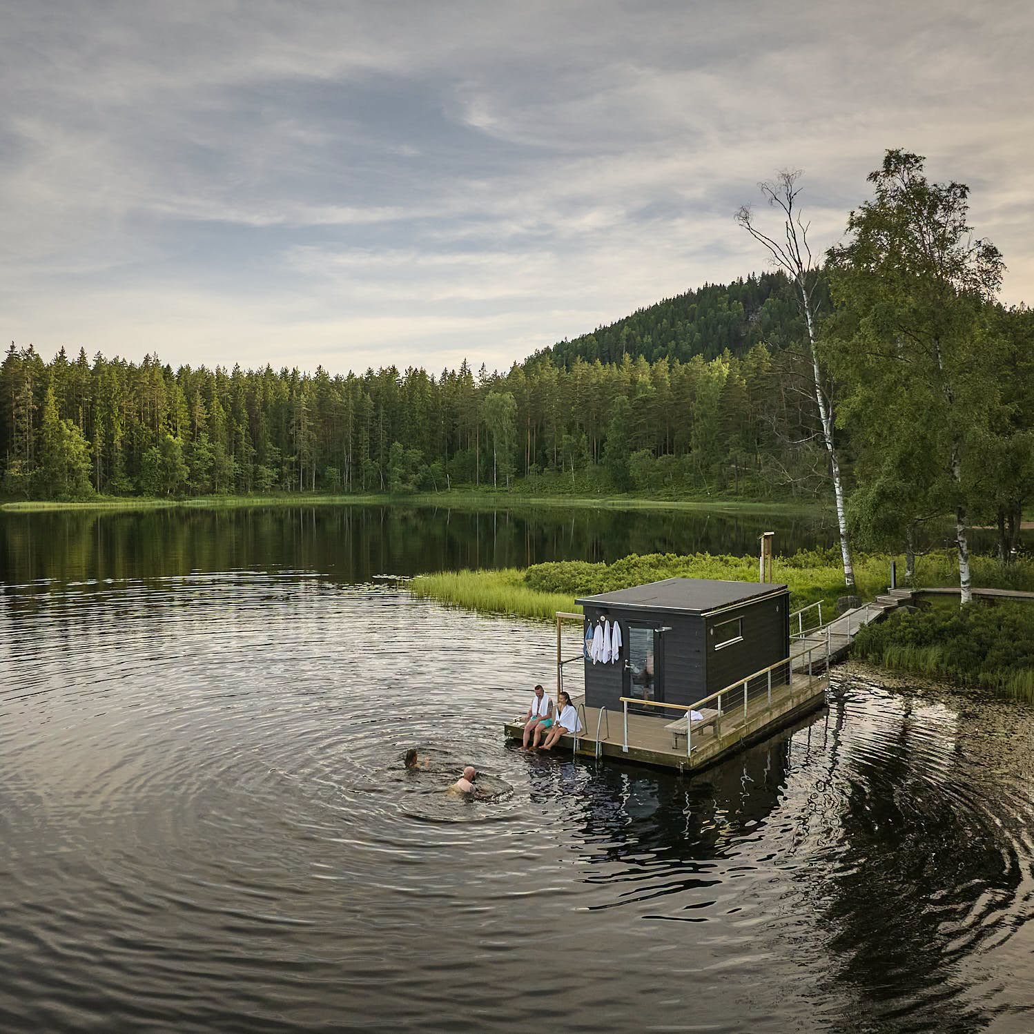 Bild som illustrerar Bastuflotte Isaberg