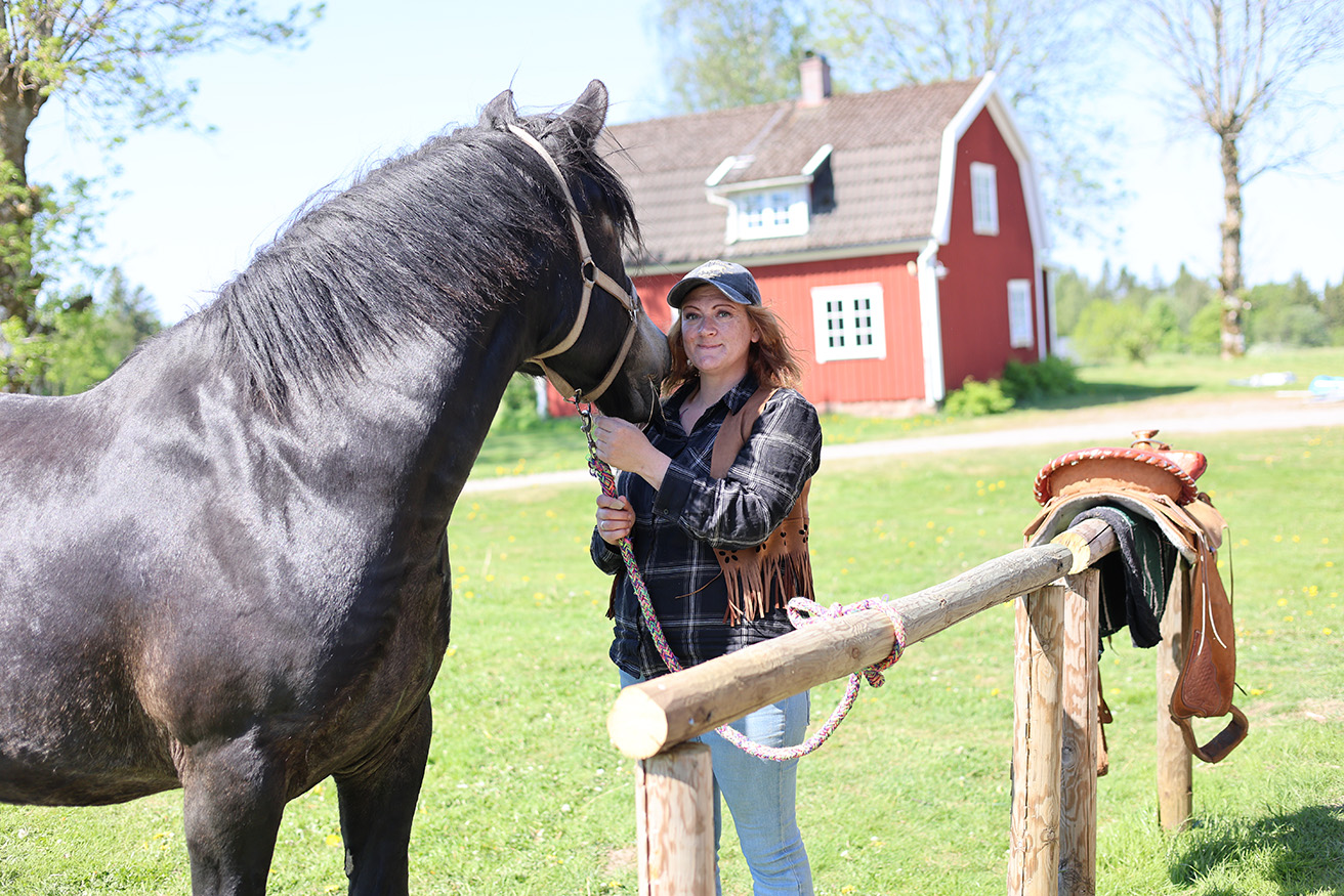 Experience the nature of Småland from the back of a horse