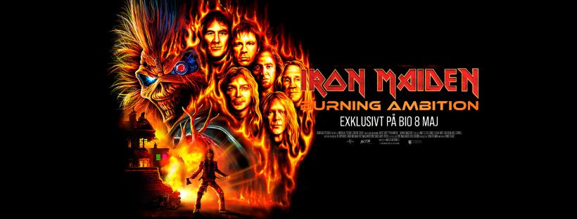 Bild som illustrerar Konsertfilm IRON MAIDEN: BURNING AMBITION 