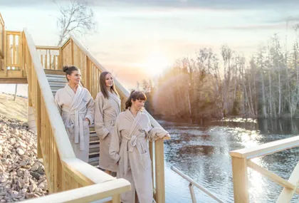 Enjoy a nature-inspired spa experience at Riverside Spa